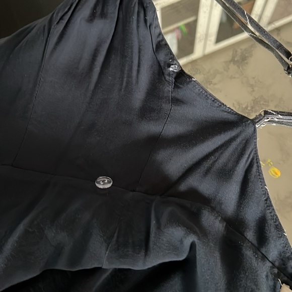 Stripped mini sailor stripes dress with buttons - Picture 5 of 11